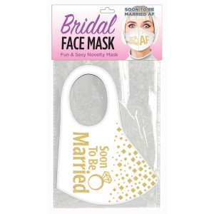 Soon To Be Married Af Glitter Mask