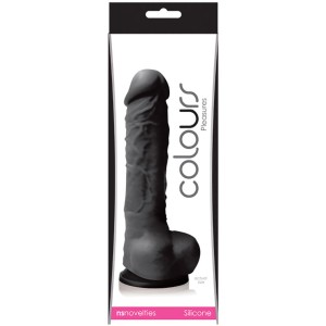 Colours Pleasures 5 Dildo Black