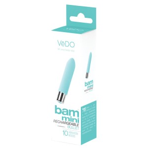 Vedo Bam Mini Rechargeable Bullet-turquoise