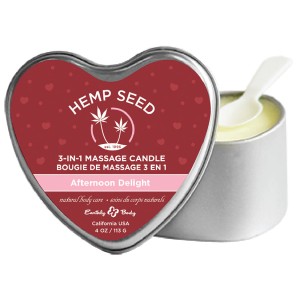 Earthly Body 3-in-1 Heart Candle-afternoon Delight
