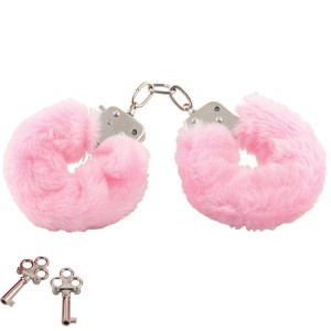 Plush Love Cuffs Pink