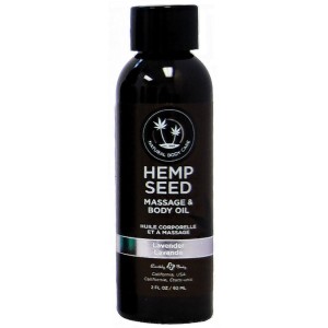Hemp Seed Massage Oil 2 Fl. Oz. Lavender