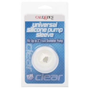 Universal Silicone Pump Sleeve Clear