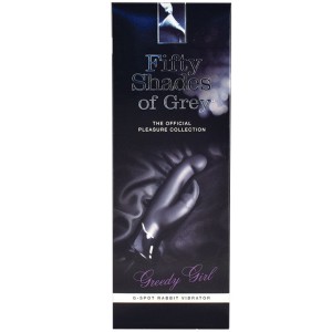 Fifty Shades Of Grey Greedy Girl Rechargeable G-spot Rabbit Vibrator