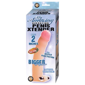 My Amazing Vibrating Penis Xtender-flesh