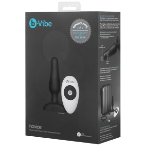 B-vibe Novice Plug-black