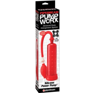 Pump Worx Silicone Powwr Pump Red