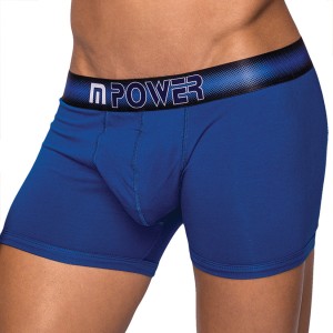 Male Power Pocket Pouch Short W/ Pocket Cavity-navy Large