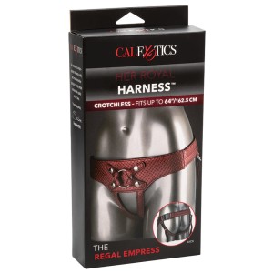 Her Royal Harness The Regal Empress Red