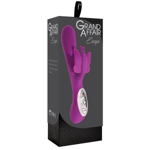 Grand Affair Escape Rechargeable-royal Purple 8.75