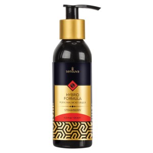 Sensuva Hybrid Personal Moisturizer-strawberry 4oz