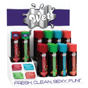 Wet Fun Flavors Counter Top Display