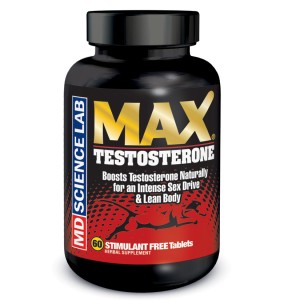 Max Testosterone-60 Count Bottle
