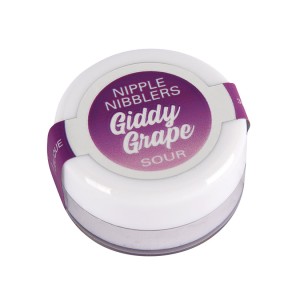 Jelique Nipple Nibblers Sour Tingle Balm-giddy Grape (bulk Pack/144pcs) 3g