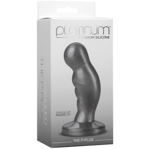 Platinum Premium Silicone The P-plug Charcoal