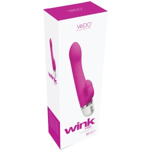 Vedo Wink Vibe-hot In Bed Pink 8.5