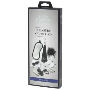 Fifty Shades Of Grey Pleasure Overload 10 Days Of Play Couples Gift Set