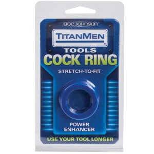 Titanmen Cock Ring Blue