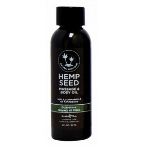 Hemp Seed Massage Oil 2 Fl. Oz. Guavalava