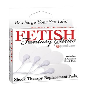 Fetish Fantasy Shock Therapy Replace Pads 12 Pc
