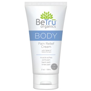 Be Tru Organics Body Pain Relief Cream 2oz
