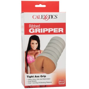 Ribbed Gripper Tight Ass-brown