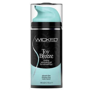 Wicked Toy Breeze Cooling Lubricating Gel Water Based For Intimate Toys