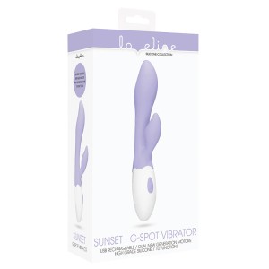Loveline Sunset G-spot Vibe-purple 7.75