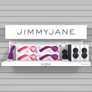Jimmyjane Evoke Shelf-n-shop Retail Merchandising Display
