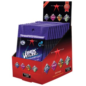 Sex Voltz-2 Pill Pack Display Of 12