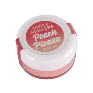 Jelique Nipple Nibblers Sour Tingle Balm-peach Pizazz (bulk Pack/144pcs) 3g