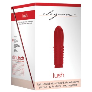 Elegance Lush Turbo Bullet-red