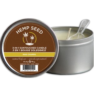 Earthly Body 3-in-1 Massage Candle-nag Champa 6oz