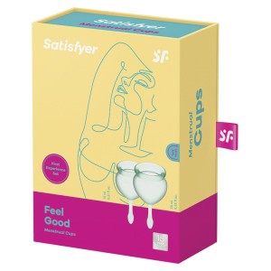 Satisfyer Feel Good Menstrual Cup-light Green