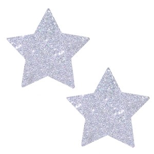 Neva Nude Nipztix Star Silver Pixie Dust-silver Glitter