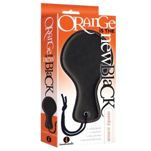 The 9s Orange Is The New Black Spanky Junior  Paddel Black