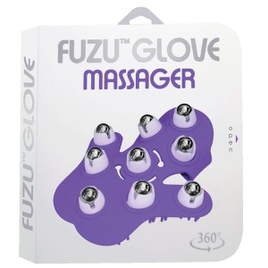 Fuzu Glove Massager-neon Purple