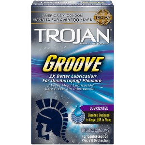 Trojan Groove (pack Of 10)