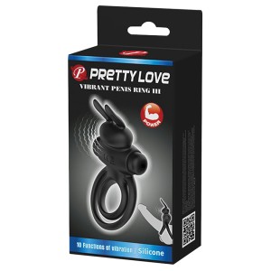 Pretty Love Vibrant Penis Ring Iii-rabbit