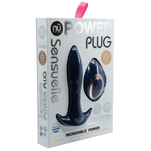 Sensuelle Power Plug With Remote Control-navy