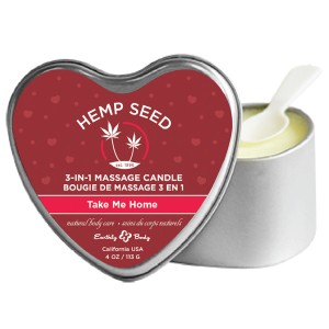 Earthly Body 3-in-1 Heart Candle-take Me Home