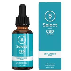 Select Cbd 1000mg Drops- Unflavored 30ml