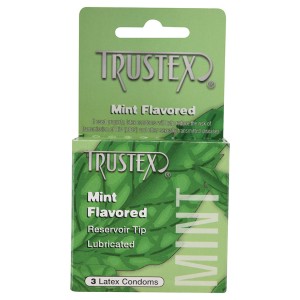 Trustex Flavored Condom-mint (3 Pack)