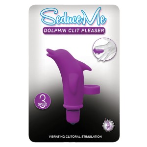 Seduce Me Dolphin Clit Pleaser-purple