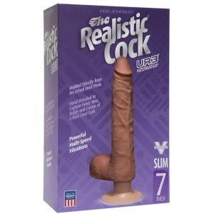 The Realistic Cock Ur3 Vibrating Slim-caramel 7