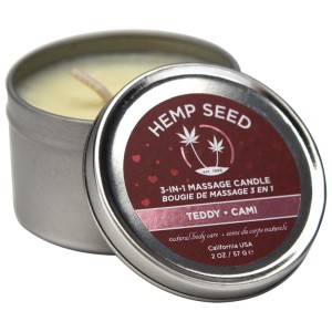 Earthly Body Holiday Candle Teddy 2oz   [regular Price 3.00]