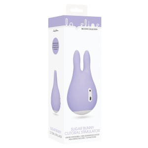 Loveline Sugar Bunny Clitoral Stimulator-purple