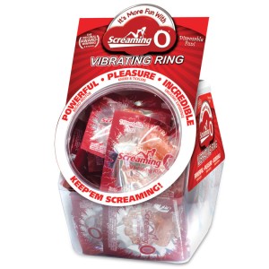 The Screaming O Vibrating Ring 48 Piece Fishbowl