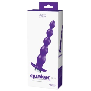 Vedo Quaker Plus Anal Vibe-indigo