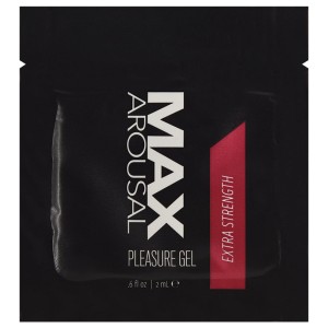 Max Arousal Pleasure Gel-extra Strength Foil 2ml Poly Bag Of 24